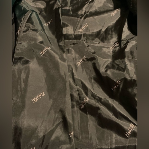 nwt Nanette Lepore winter coat xs long with faux fur detachable collar - Picture 5 of 10